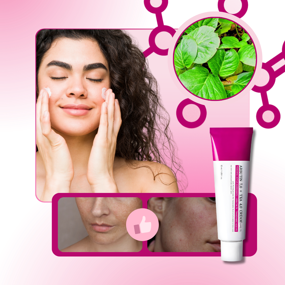 Utjämnande hudkräm med tranexaminsyra - Ozerty