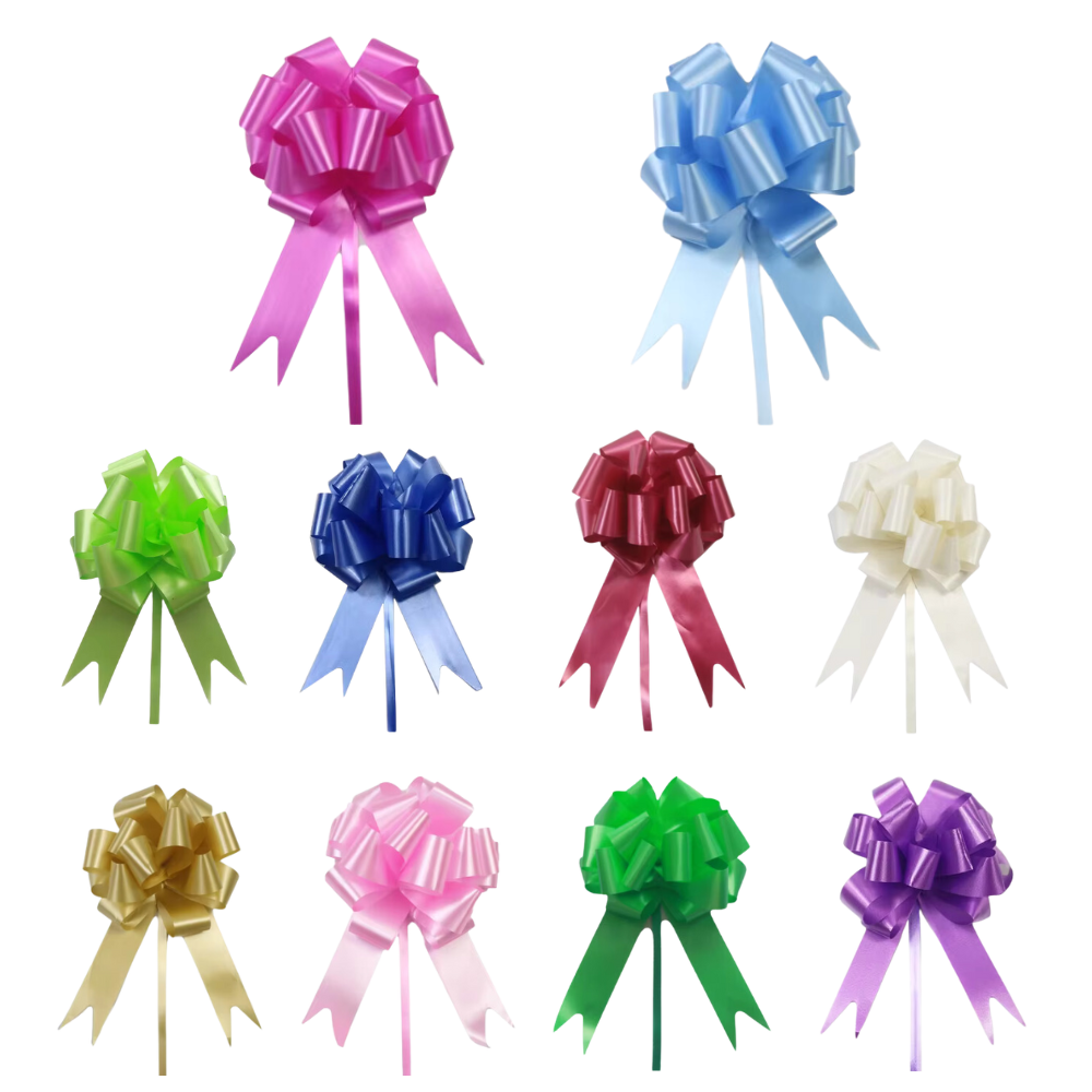 Festliga Bandrosetter med enkel montering -10-pack rosetter - Ozerty