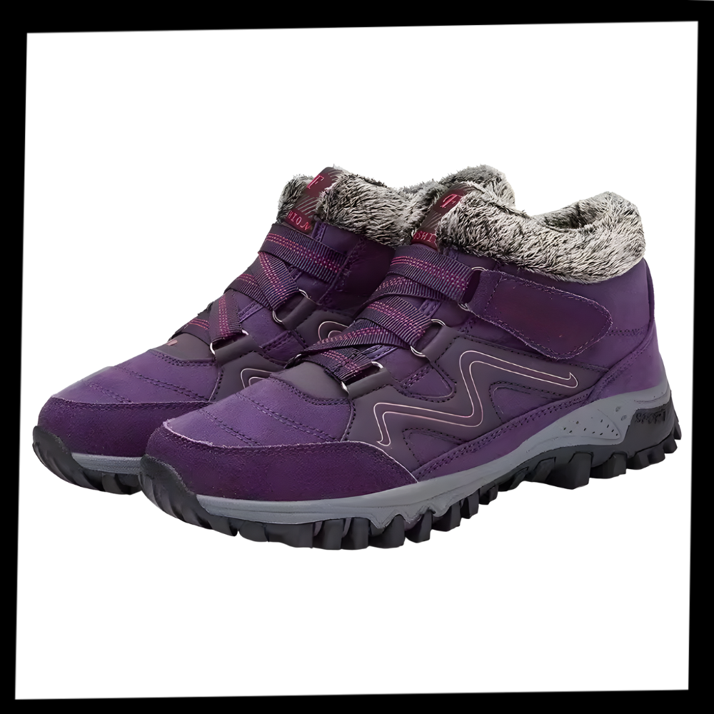 Fleecefodrade varma vinterskor - Ozerty