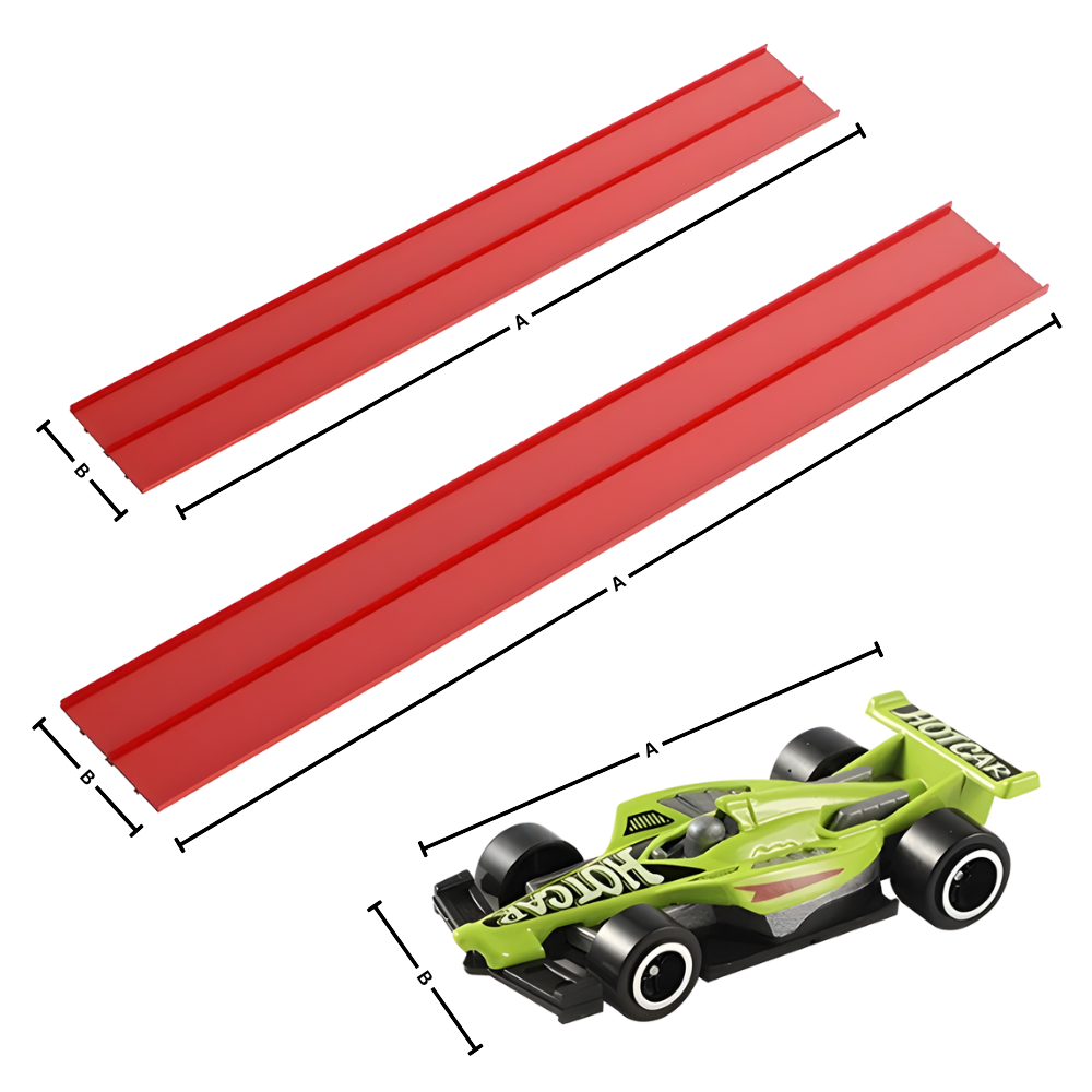 Flexibel 2-spårig bilbana - Ozerty