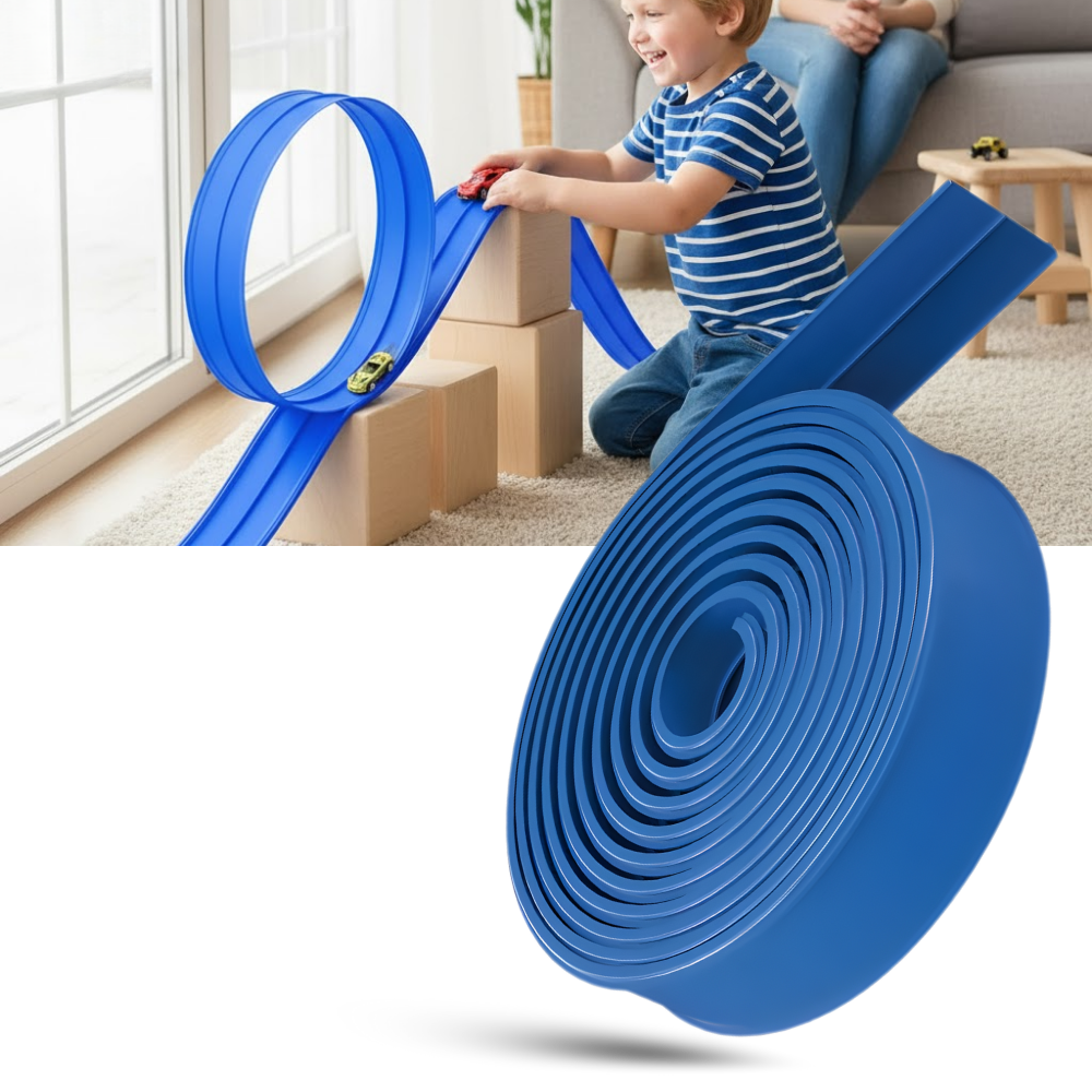 Flexibel 2-spårig bilbana - Ozerty