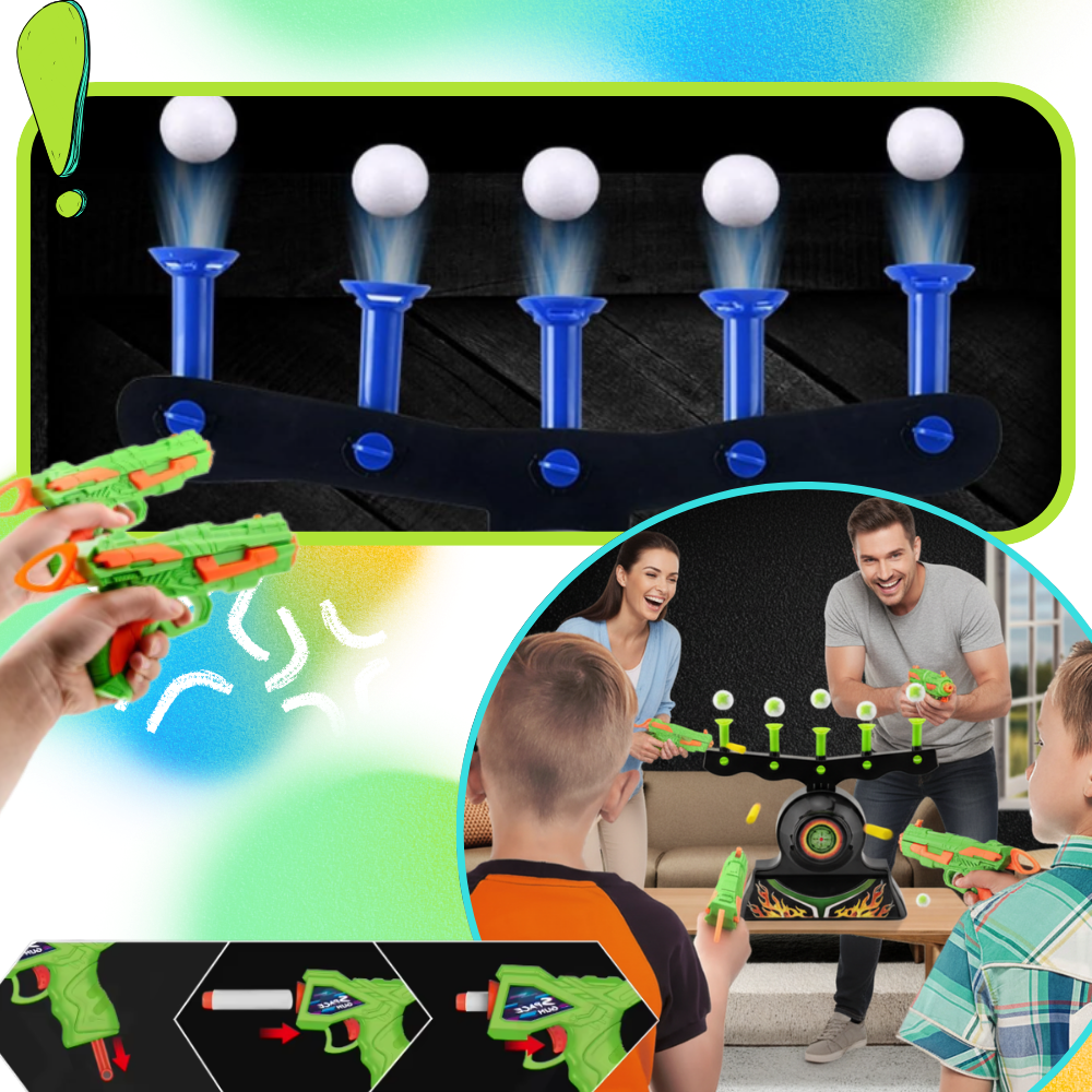 Självlysande målskjutningsleksak - Ozerty