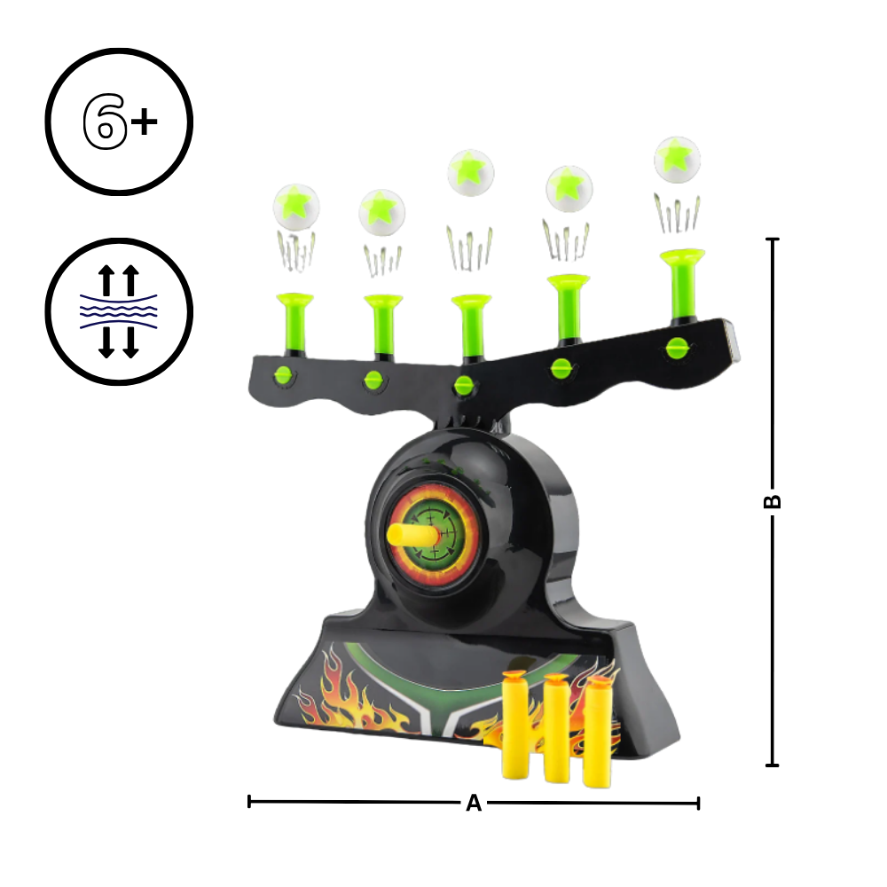 Självlysande målskjutningsleksak - Ozerty