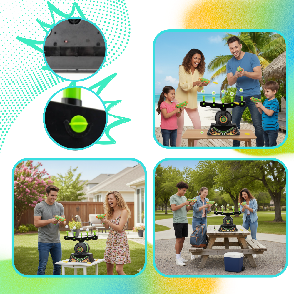 Självlysande målskjutningsleksak - Ozerty