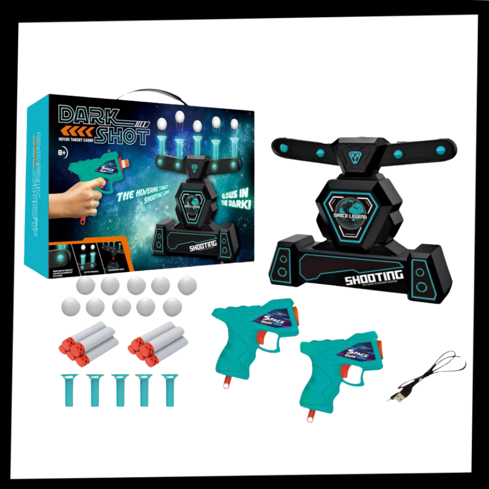 Självlysande målskjutningsleksak - Ozerty