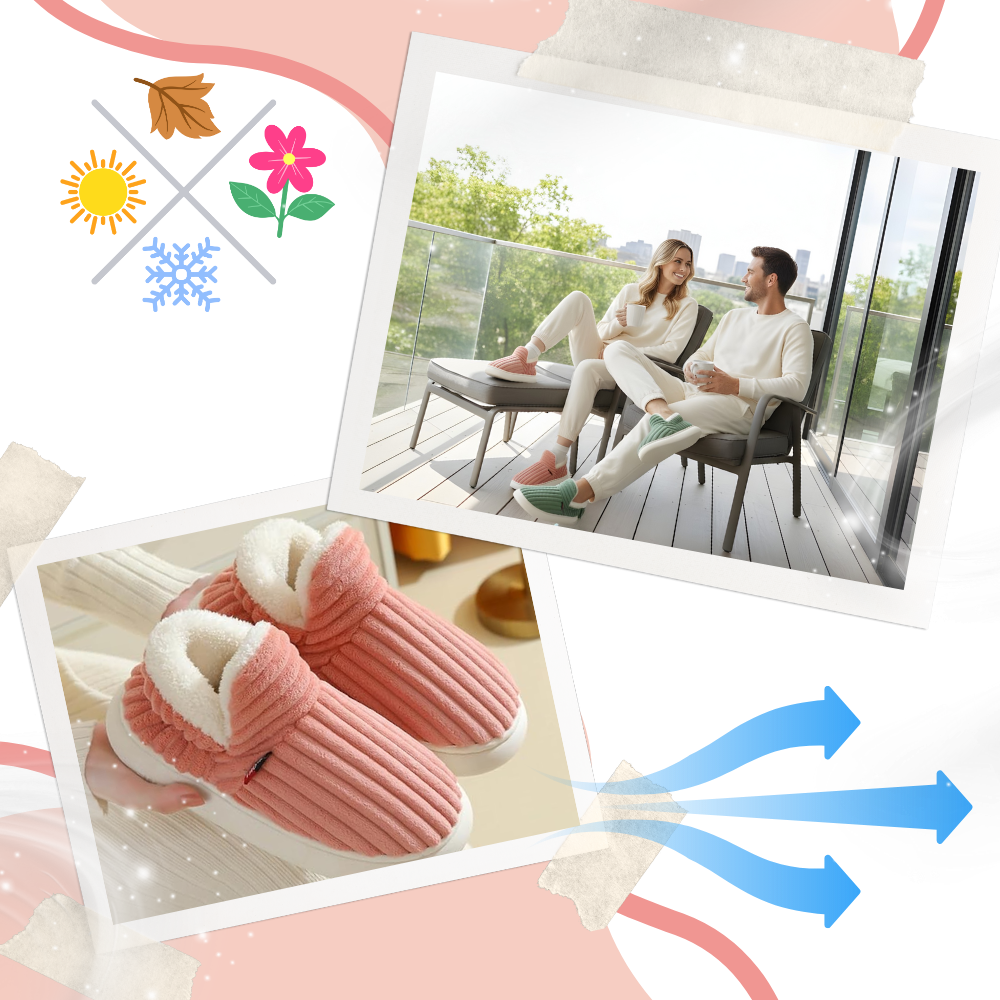 Fluffiga plyschtofflor - Ozerty