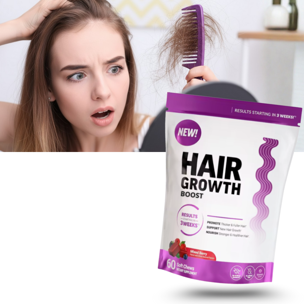 Fruktiga Biotin-gummies för hår - Ozerty