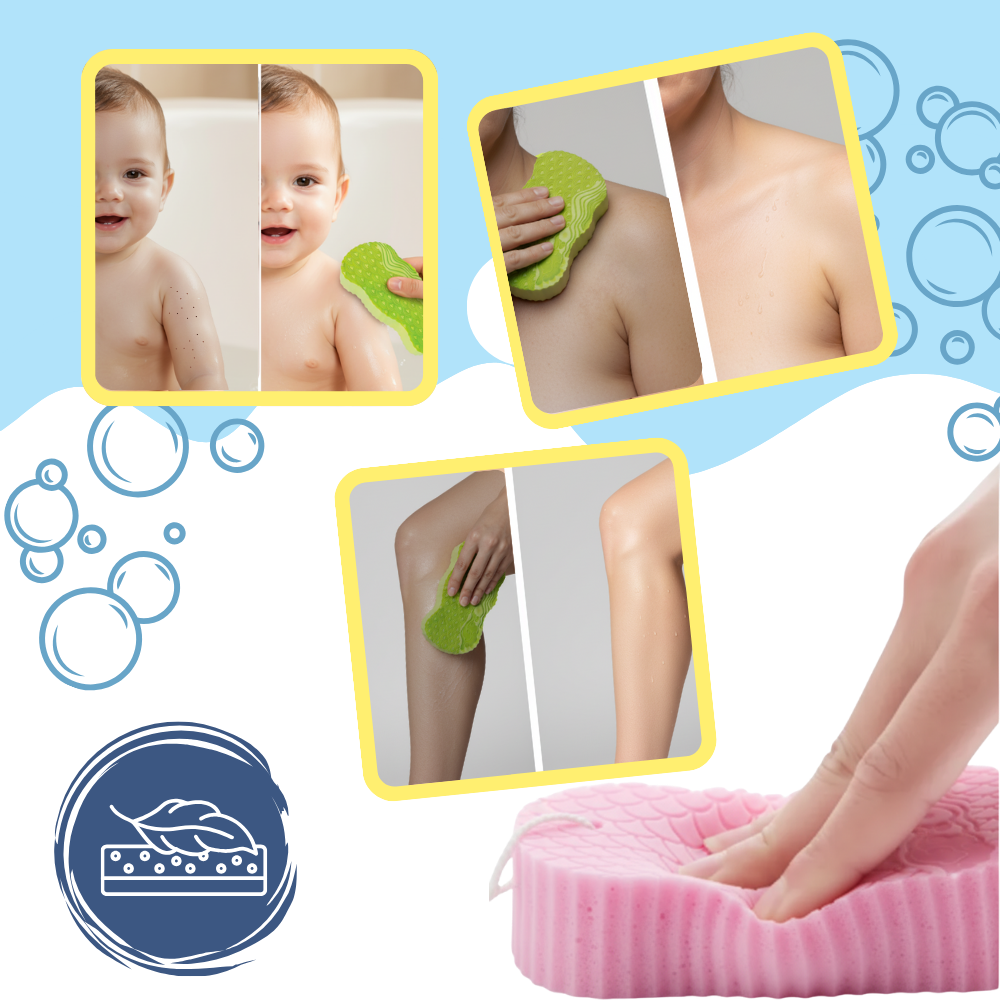 Mild Exfolierande Badsvamp - Ozerty