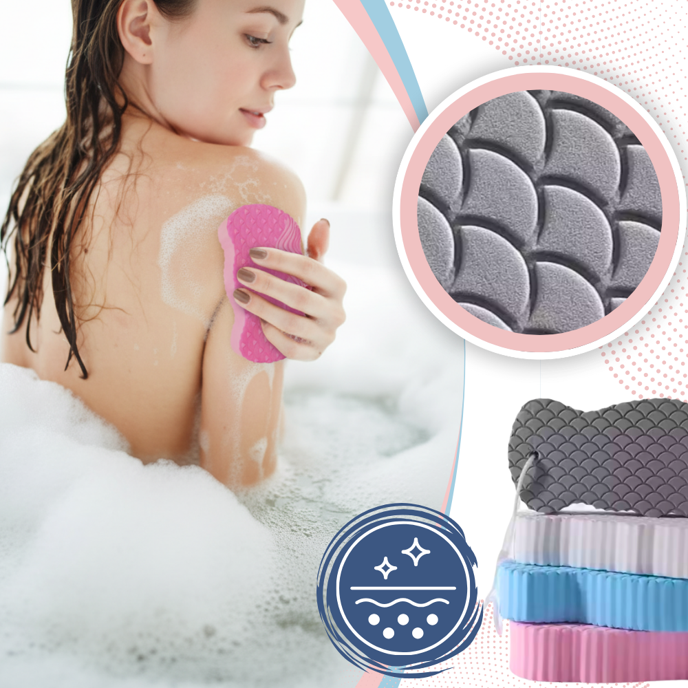 Mild Exfolierande Badsvamp - Ozerty
