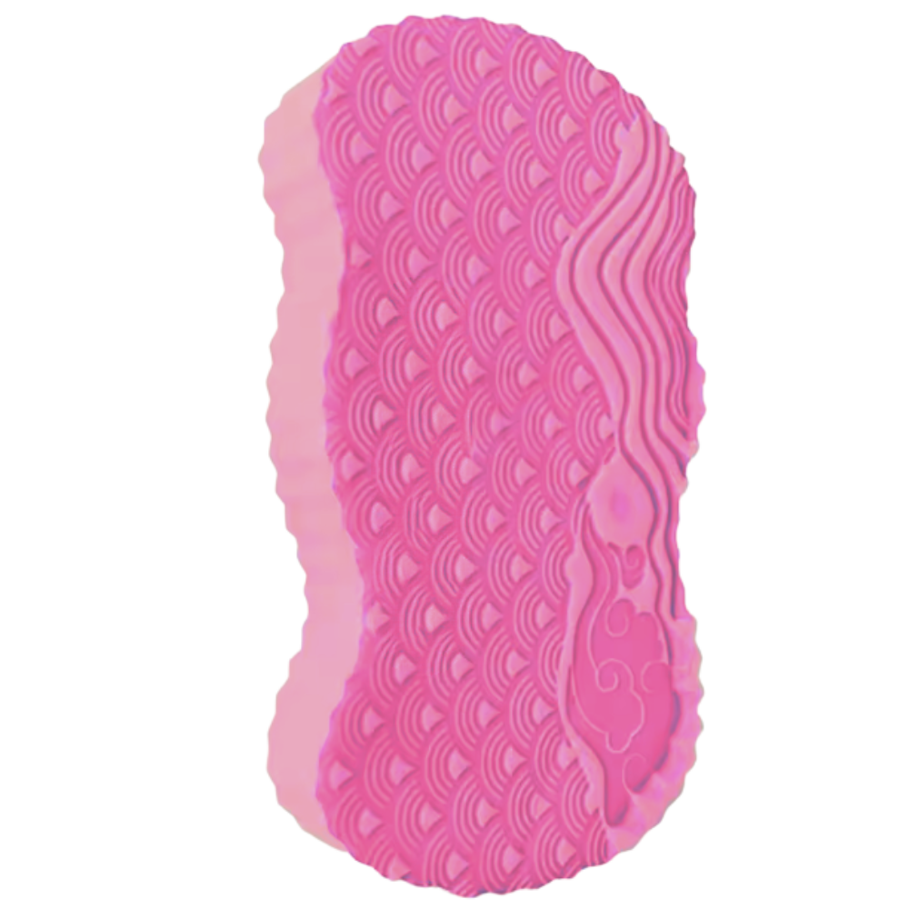 Mild Exfolierande Badsvamp -Rosa - Ozerty