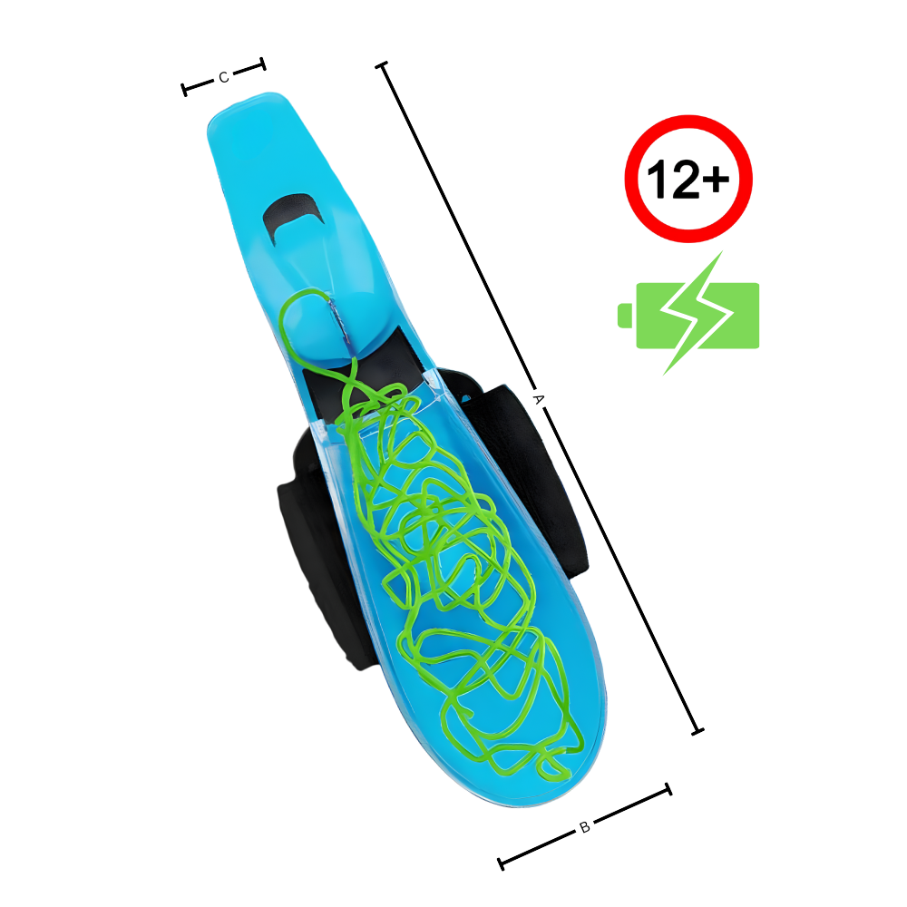 Självlysande spindelnätleksak - Ozerty