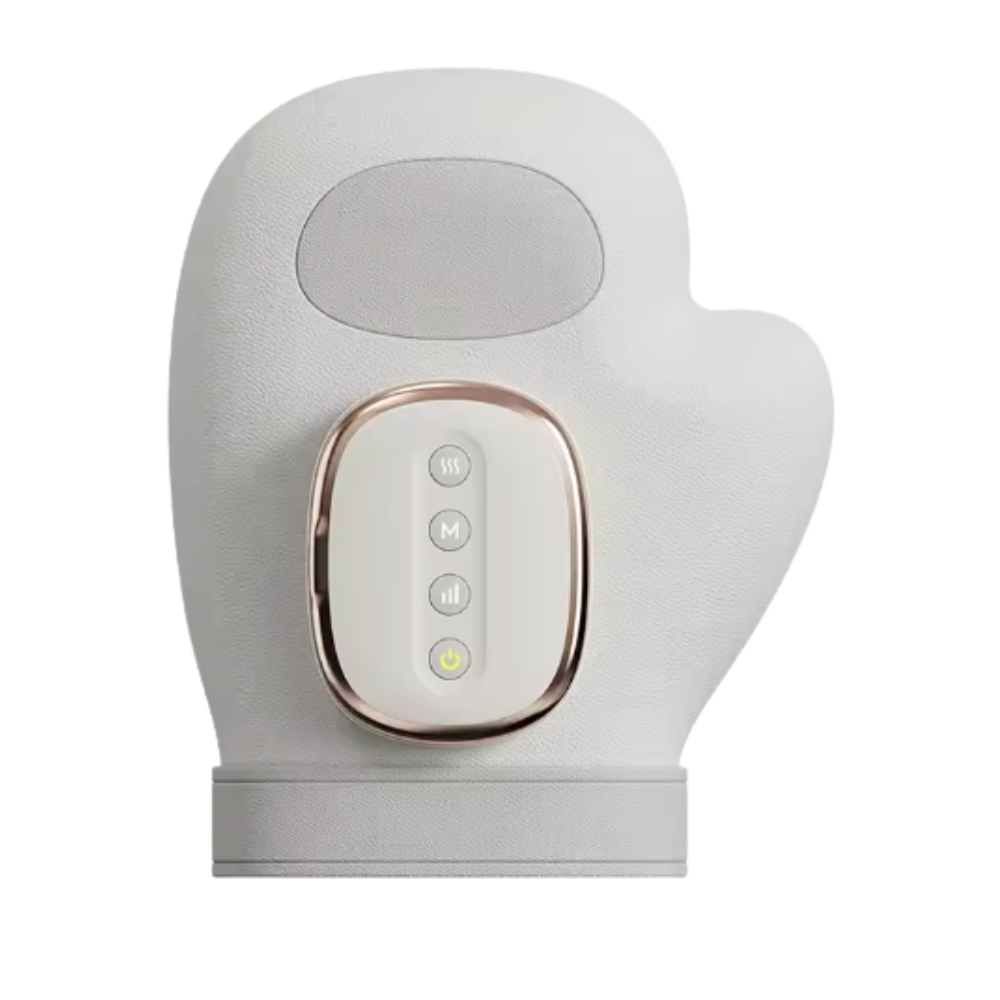 Massagehandske med värmekompression -Vit - Ozerty