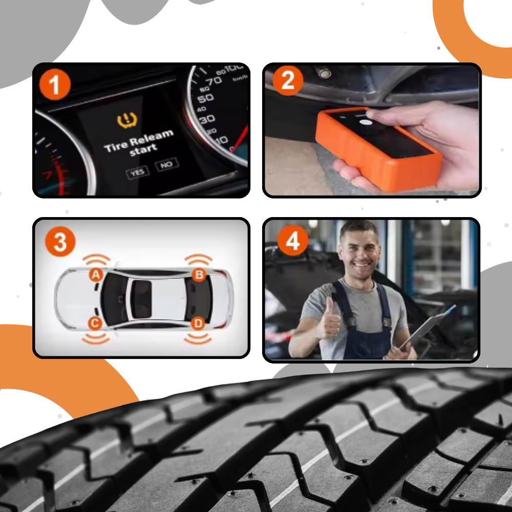 Högprecisionsverktyg för omprogrammering av TPMS - Ozerty