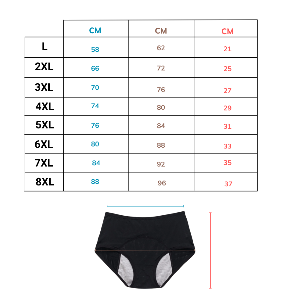 Högmidjade inkontinenstrosor - Ozerty