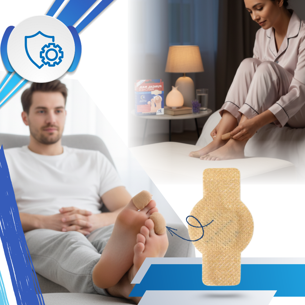 Fuktgivande hydrogel-nagelplåster - Ozerty