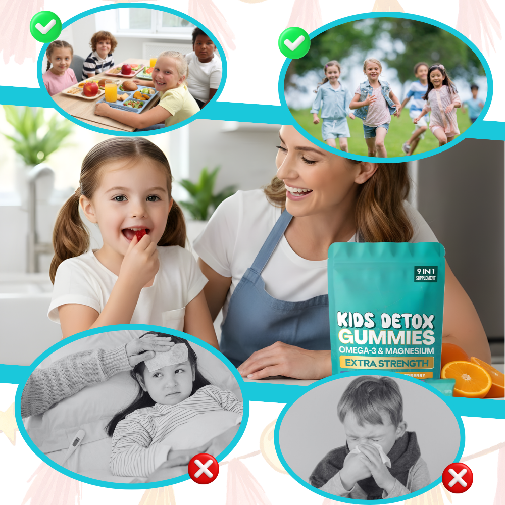 Immunförsvarsstärkande Multi-vitamin Gummies - Ozerty