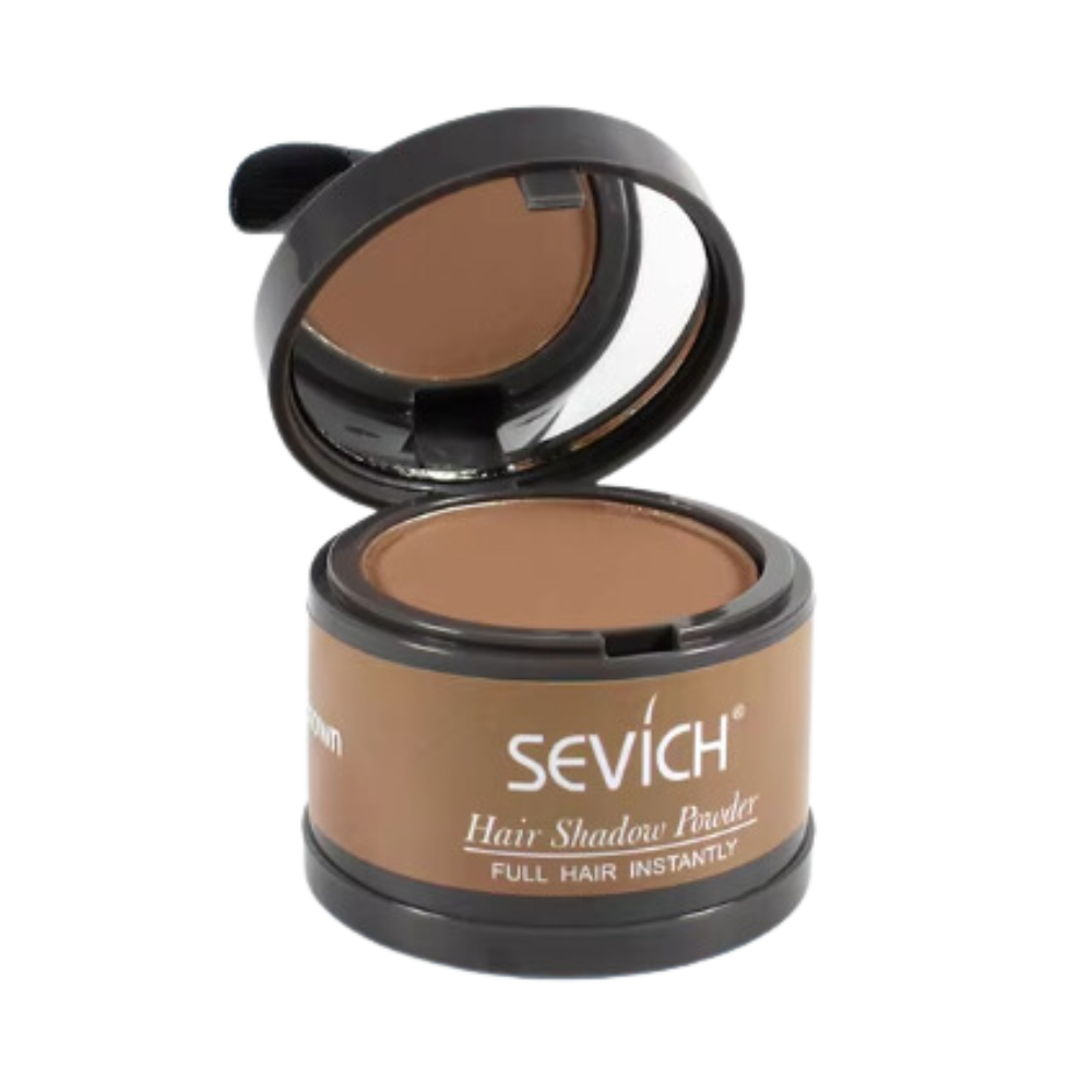 Root touch-up puder för utväxt -Ljusbrun - Ozerty