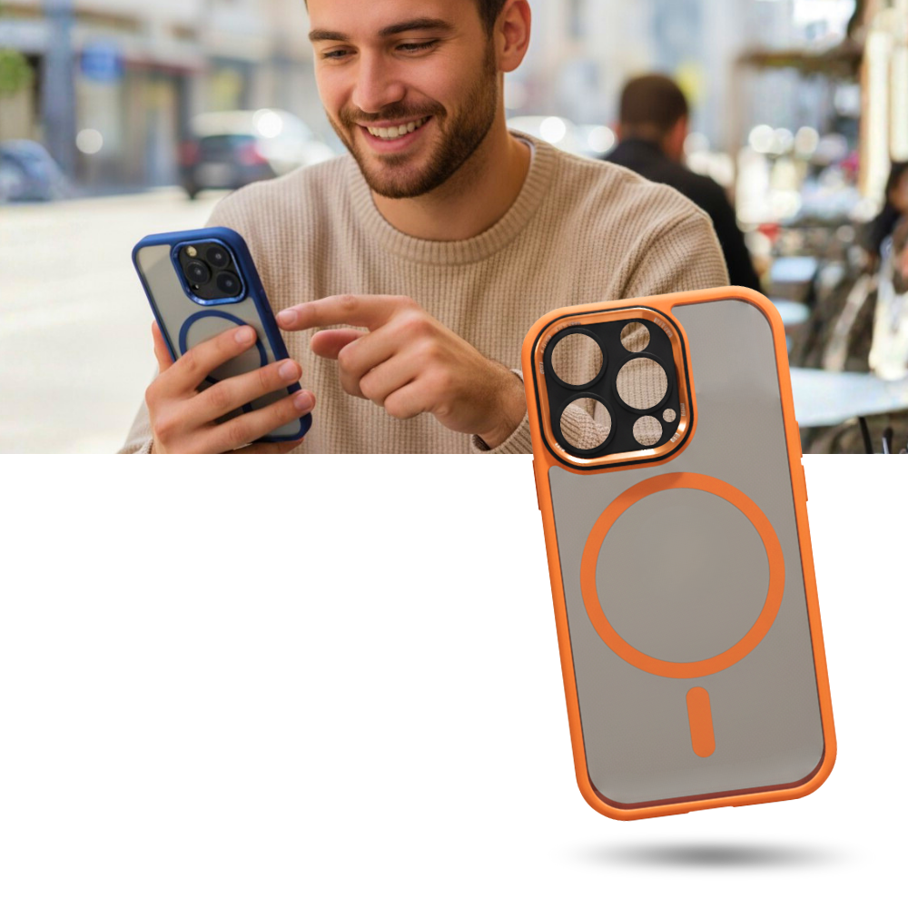 Magnetiskt stötsäkert fodral till iPhone - Ozerty