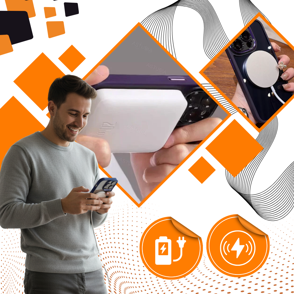 Magnetiskt stötsäkert fodral till iPhone - Ozerty