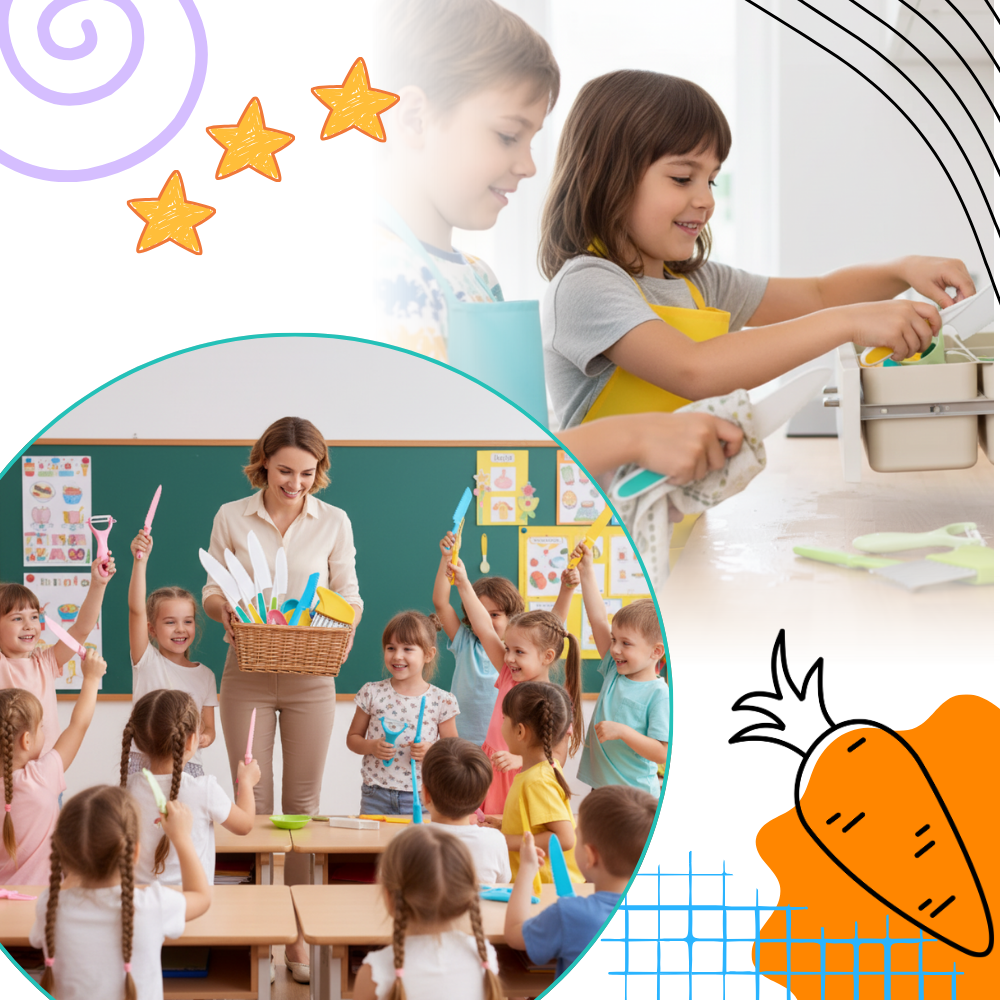 Barnvänligt köksredskapsset - Ozerty