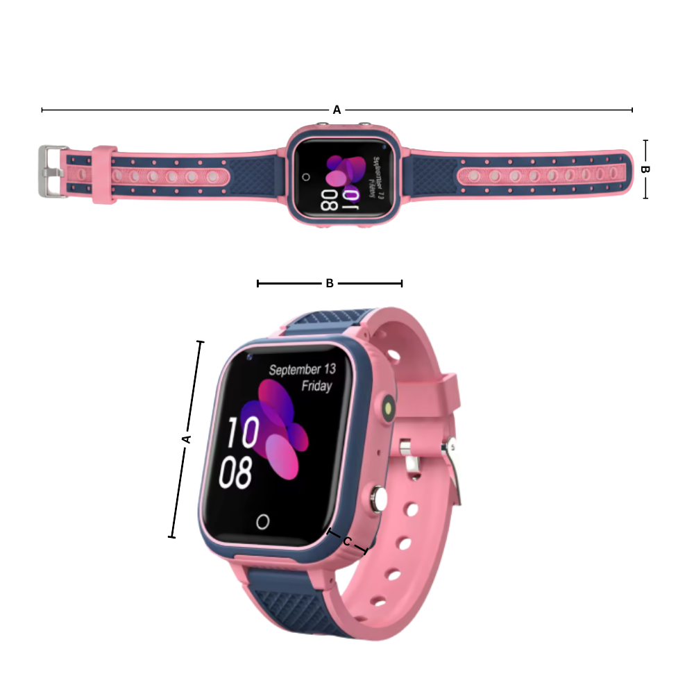 Smart övervakningsklocka för barn - Ozerty