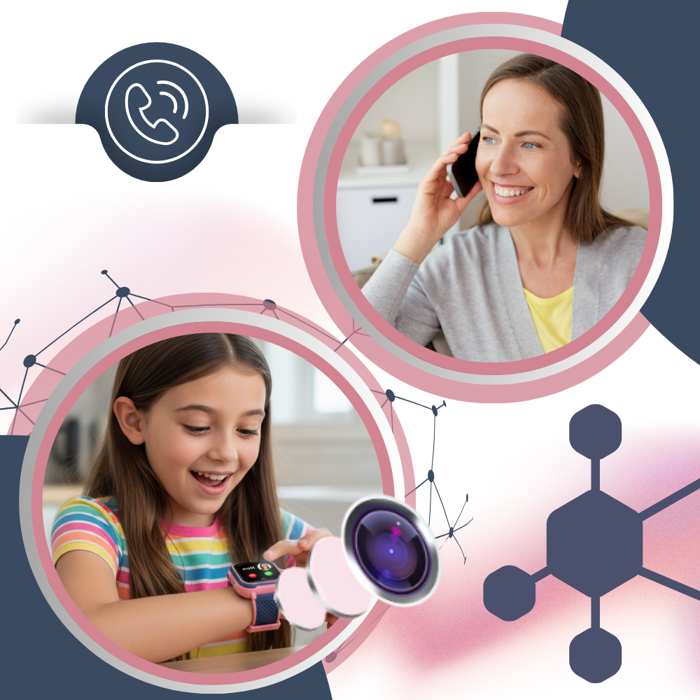 Smart övervakningsklocka för barn - Ozerty