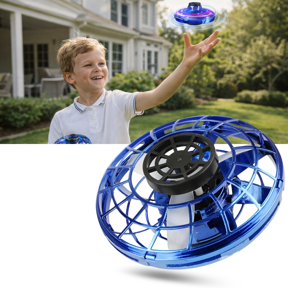 Släpp Loss Det Roliga UFO Minidrönare Spinner - Ozerty
