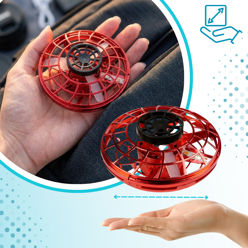Släpp Loss Det Roliga UFO Minidrönare Spinner - Ozerty