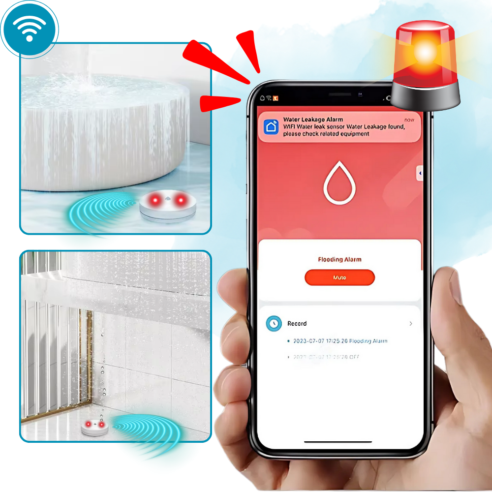 LeakLock trådlös sensor - Ozerty