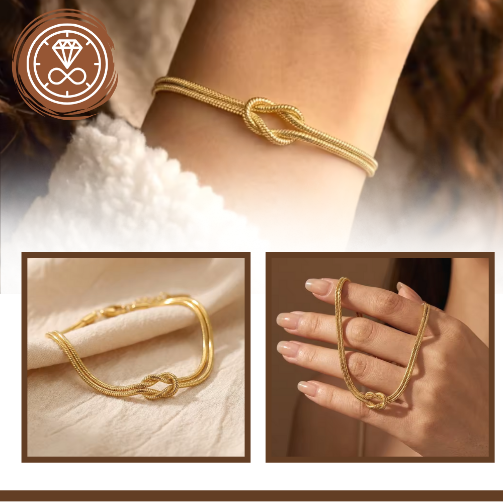 Love Knot halsband & armband - Ozerty