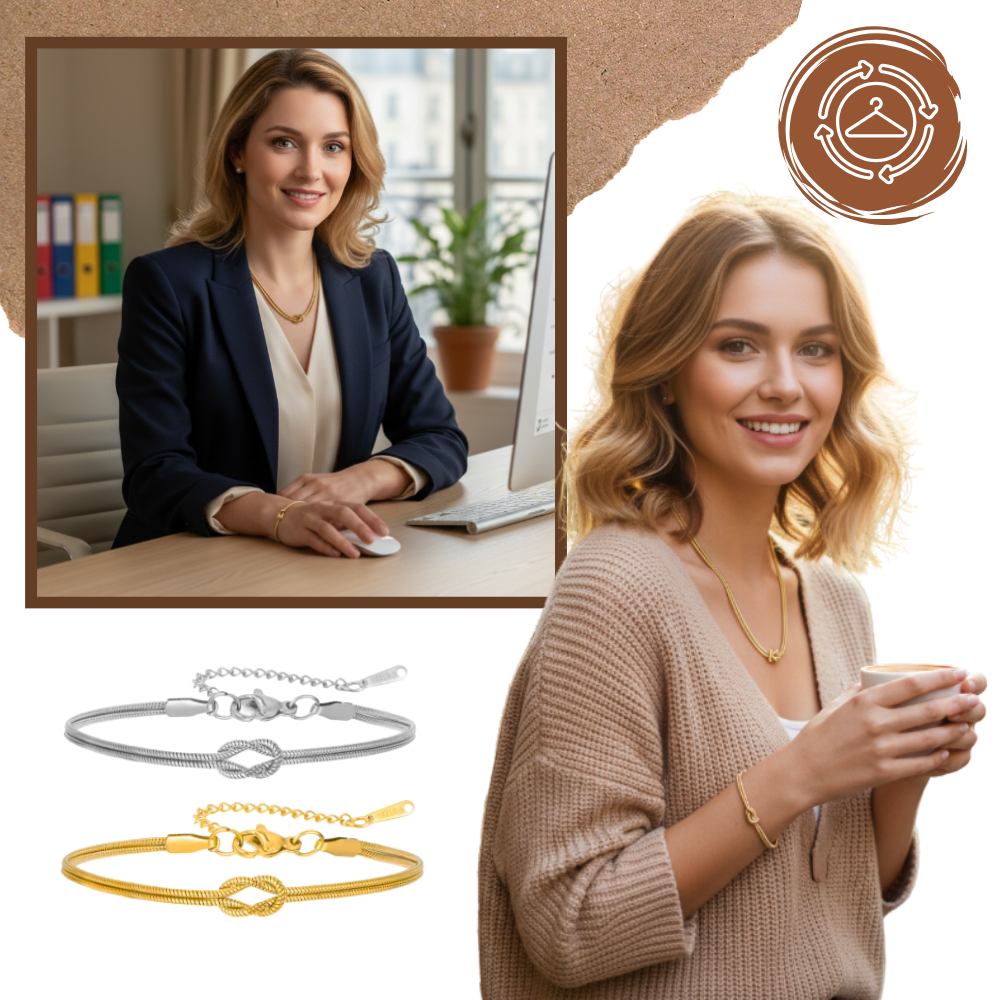 Love Knot halsband & armband - Ozerty