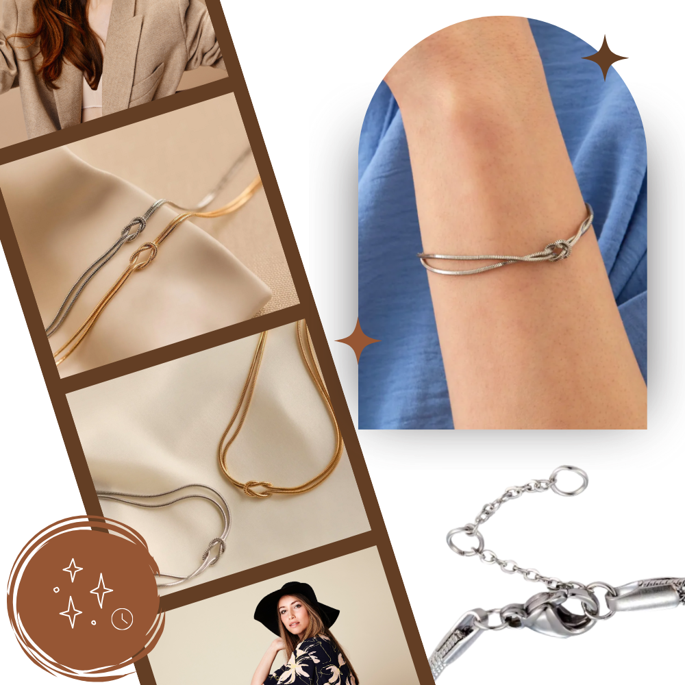 Love Knot halsband & armband - Ozerty