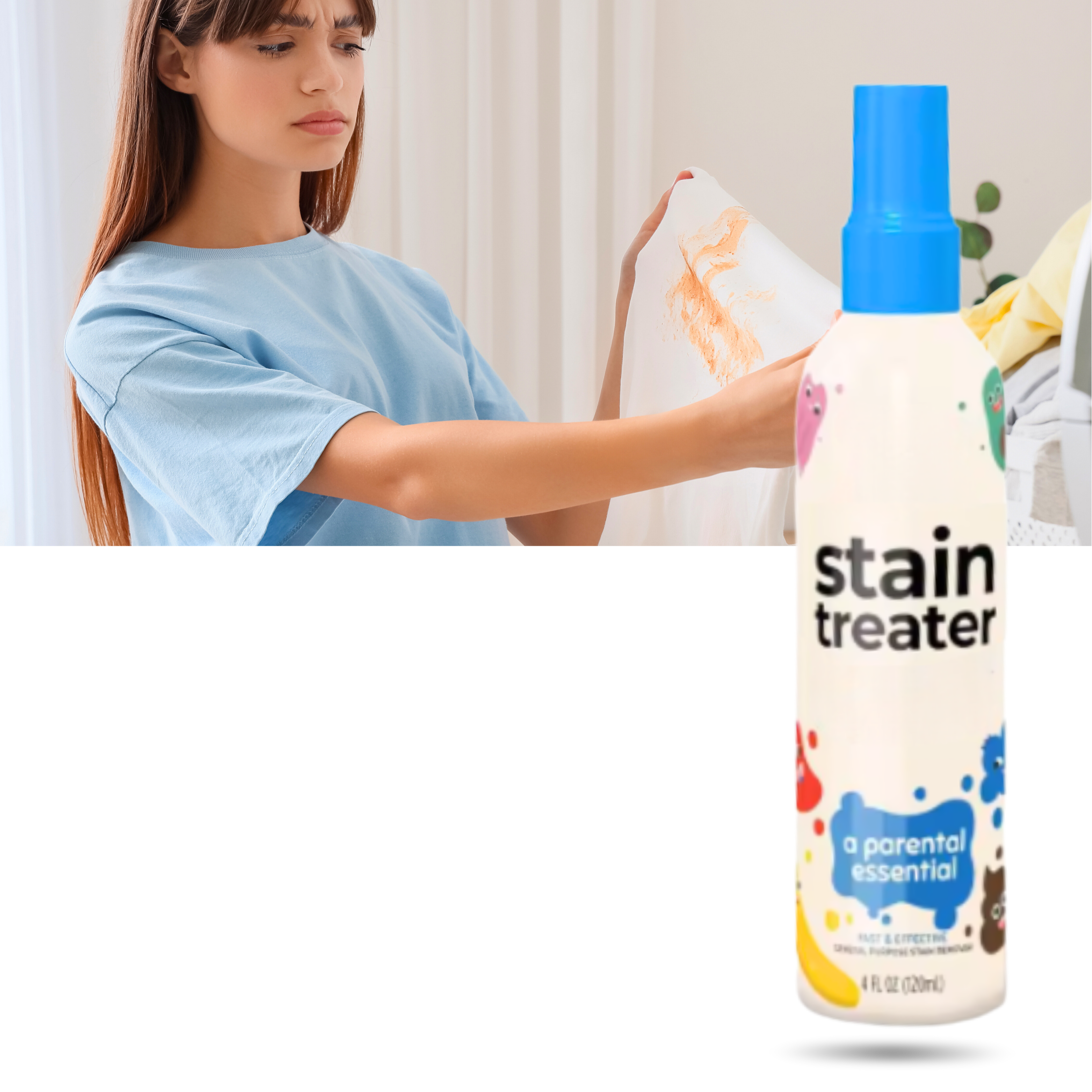 Magiskt torr fläckborttagningsspray - Ozerty