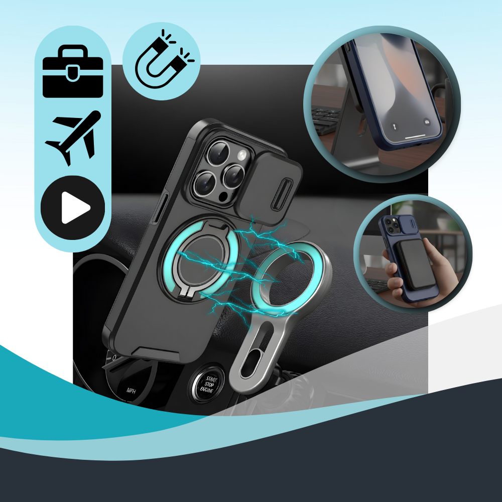 Magnetiskt skyddande iPhone-skal - Ozerty