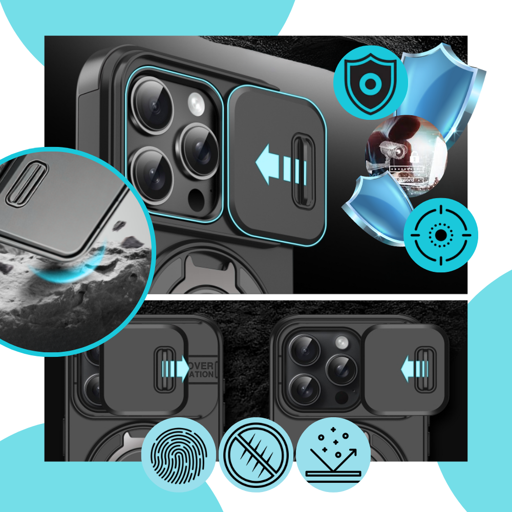 Magnetiskt skyddande iPhone-skal - Ozerty