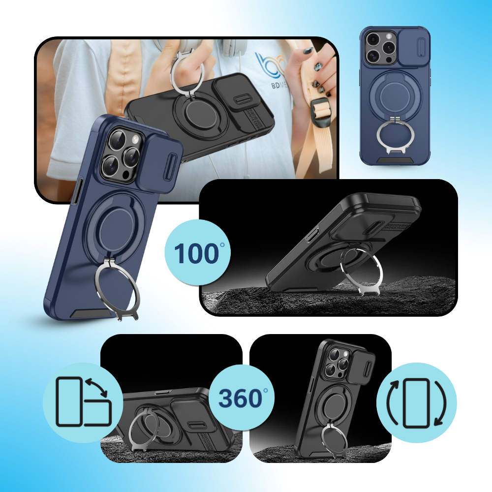 Magnetiskt skyddande iPhone-skal - Ozerty