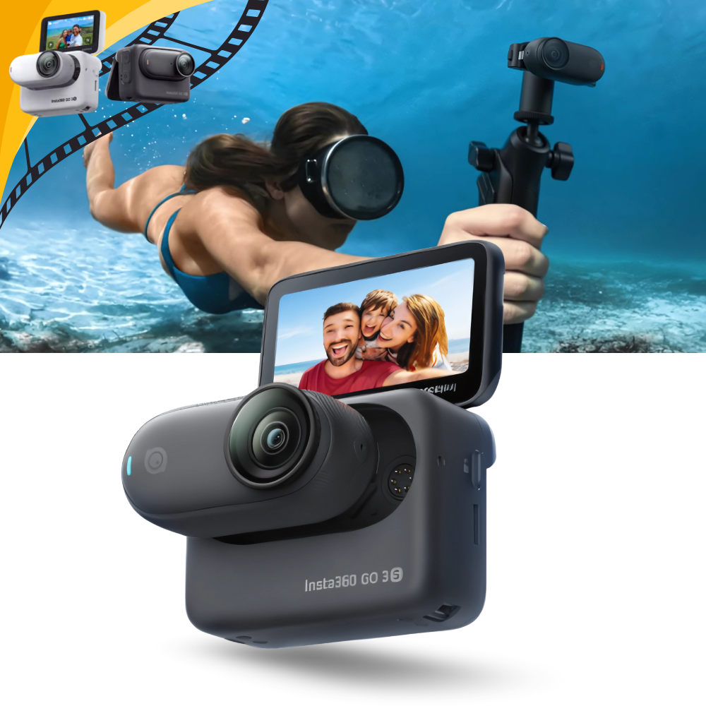 Magnetisk montering Insta 360 handsfree-kamera - Ozerty