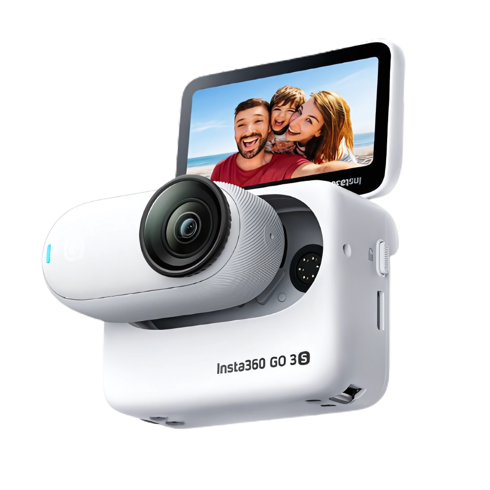 Magnetisk montering Insta 360 handsfree-kamera -Artisk Vit - Ozerty
