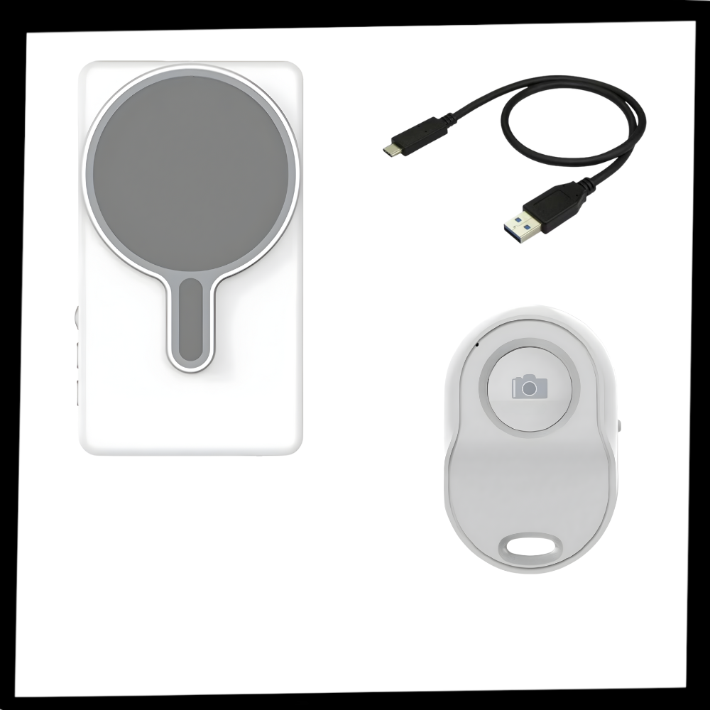 Magnetisk selfieskärm för mobilen - Ozerty