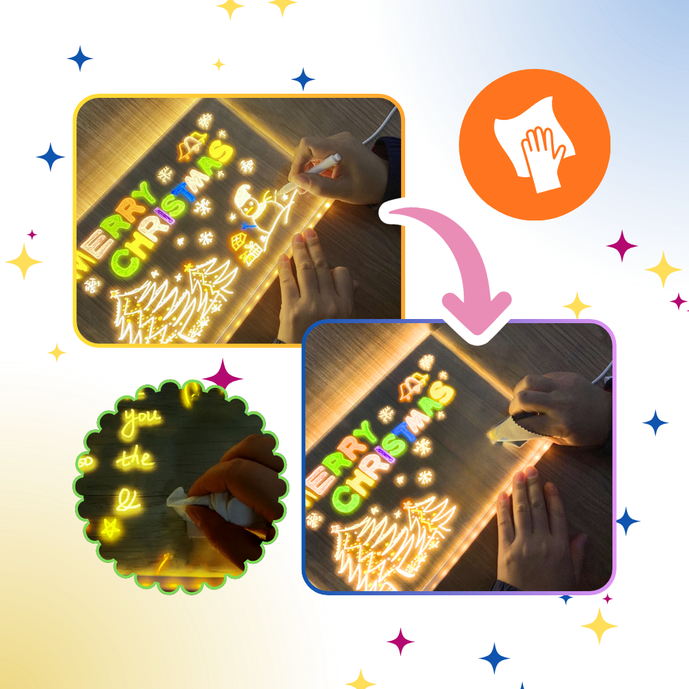 Fascinerande LED-anteckningstavla - Ozerty