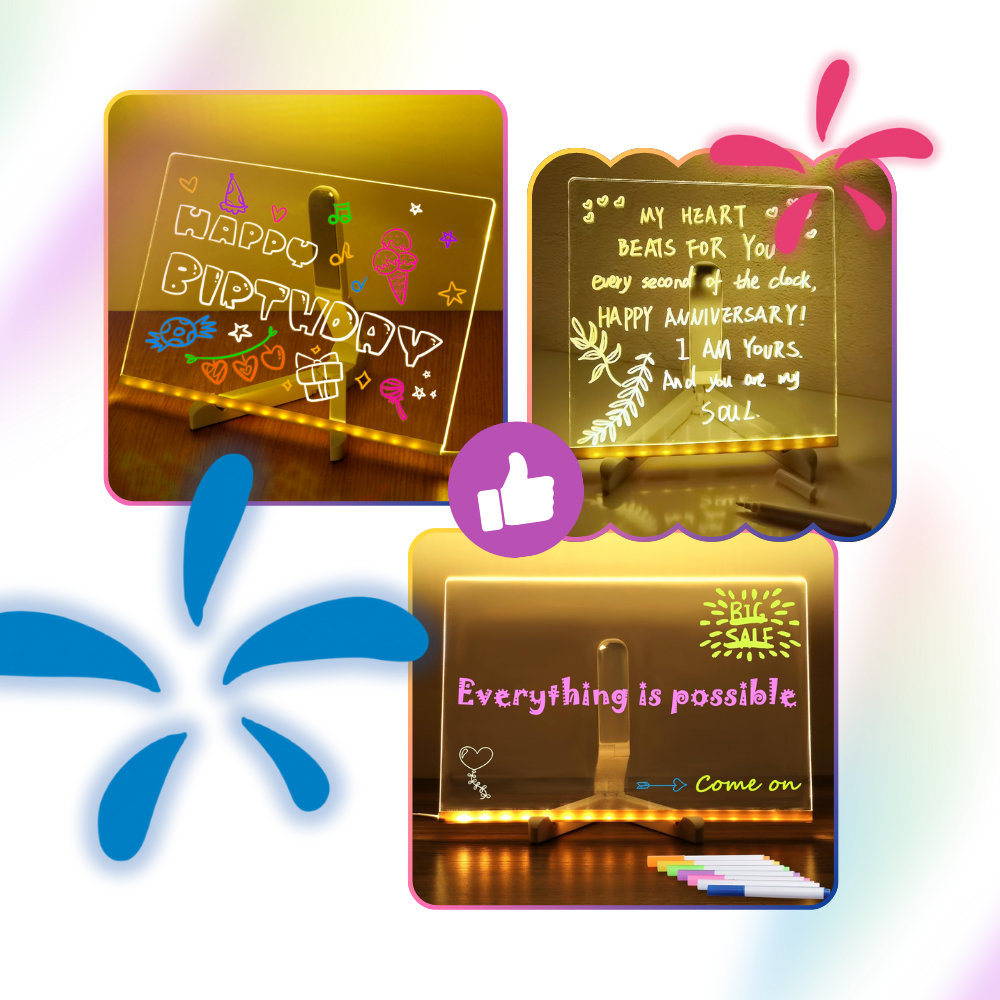 Fascinerande LED-anteckningstavla - Ozerty