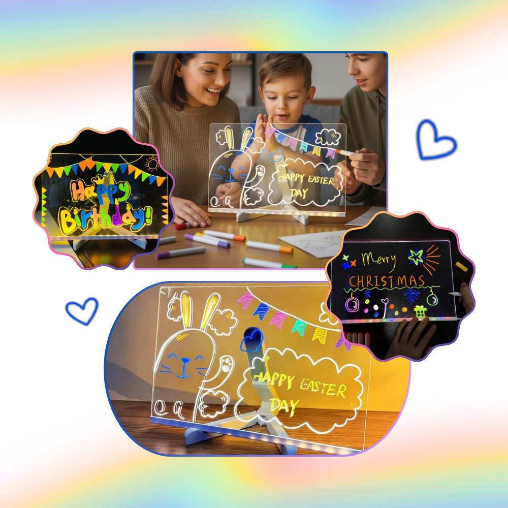 Fascinerande LED-anteckningstavla - Ozerty