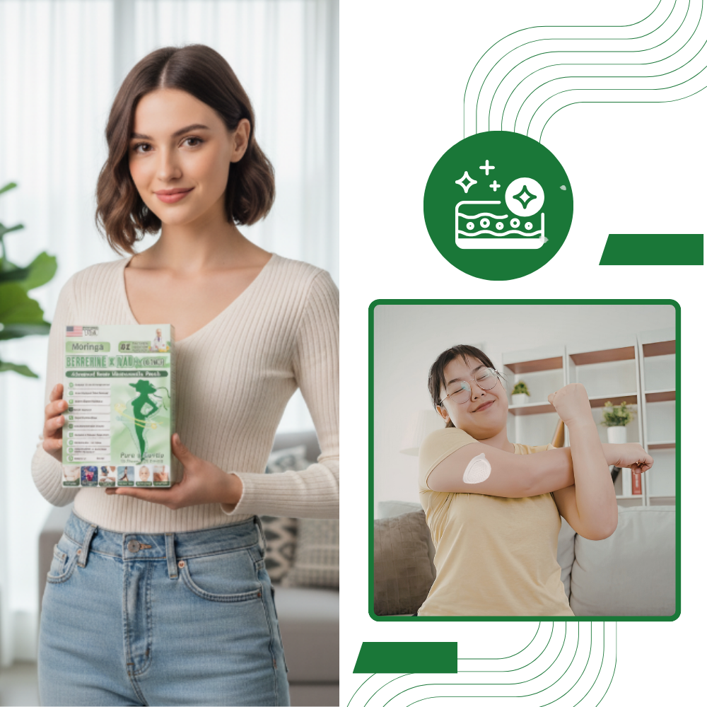 Moringa mikronålsplåster - Ozerty