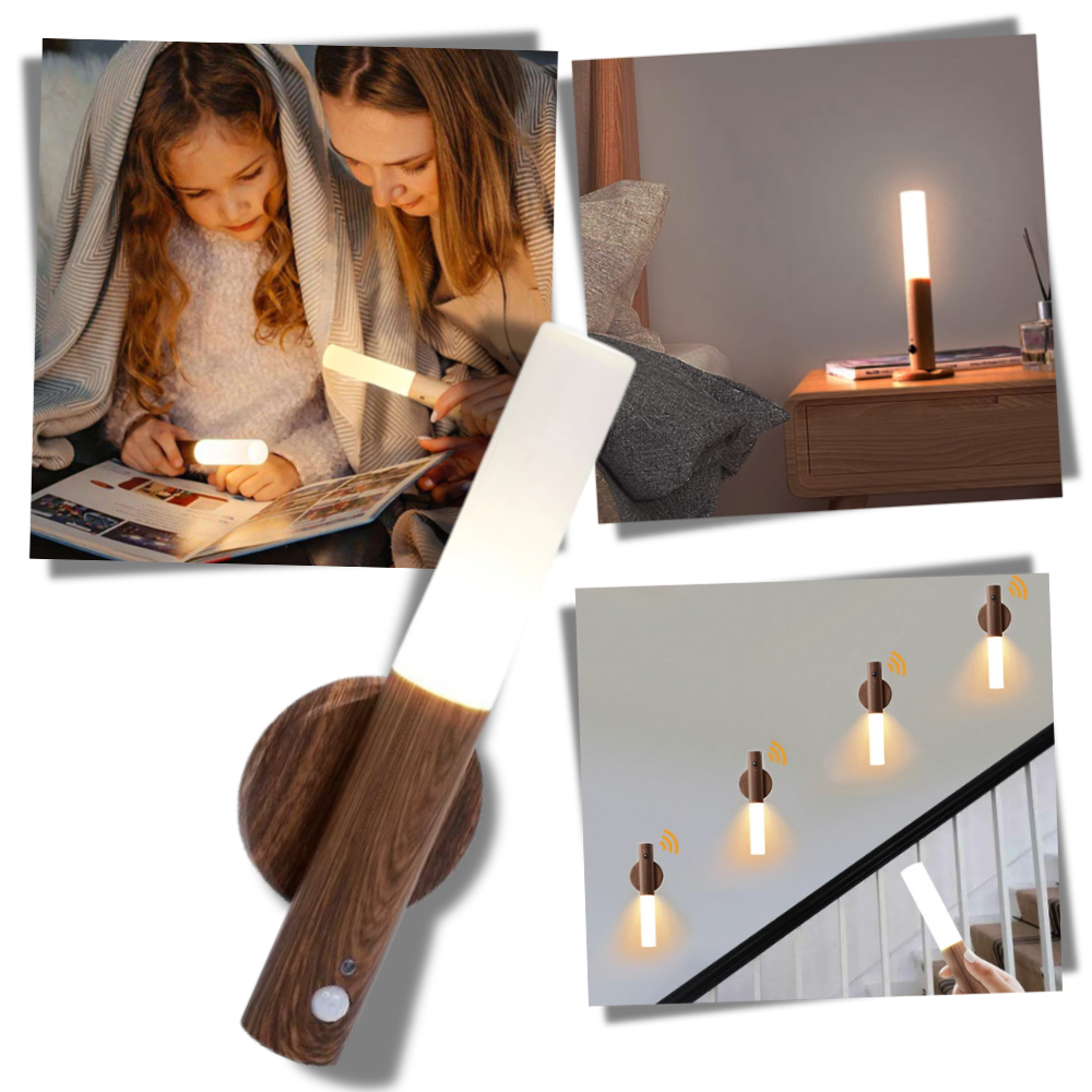 Uppladdningsbar ficklampa | Belysning med rörelsesensor