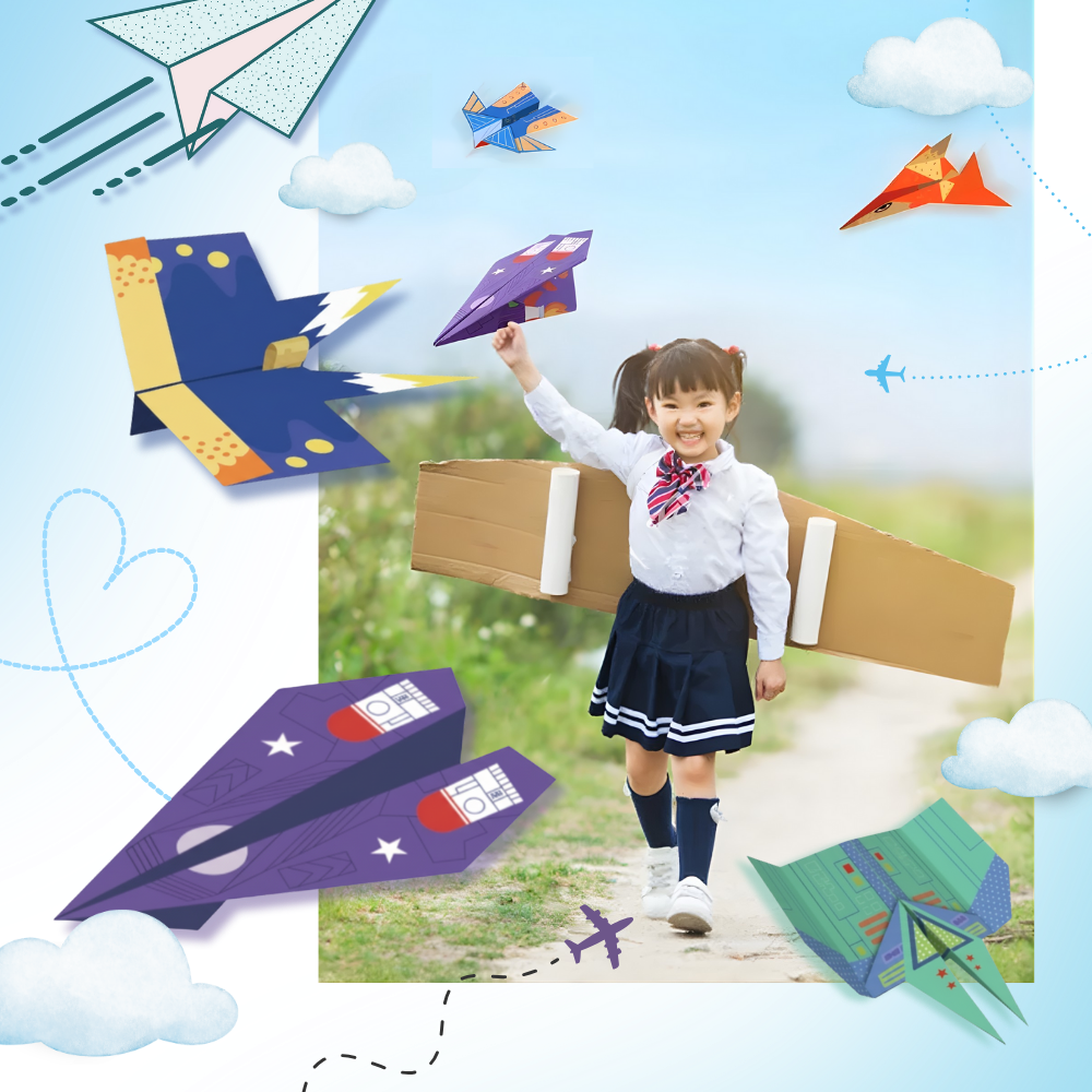 Origamibok med flera teman - Ozerty