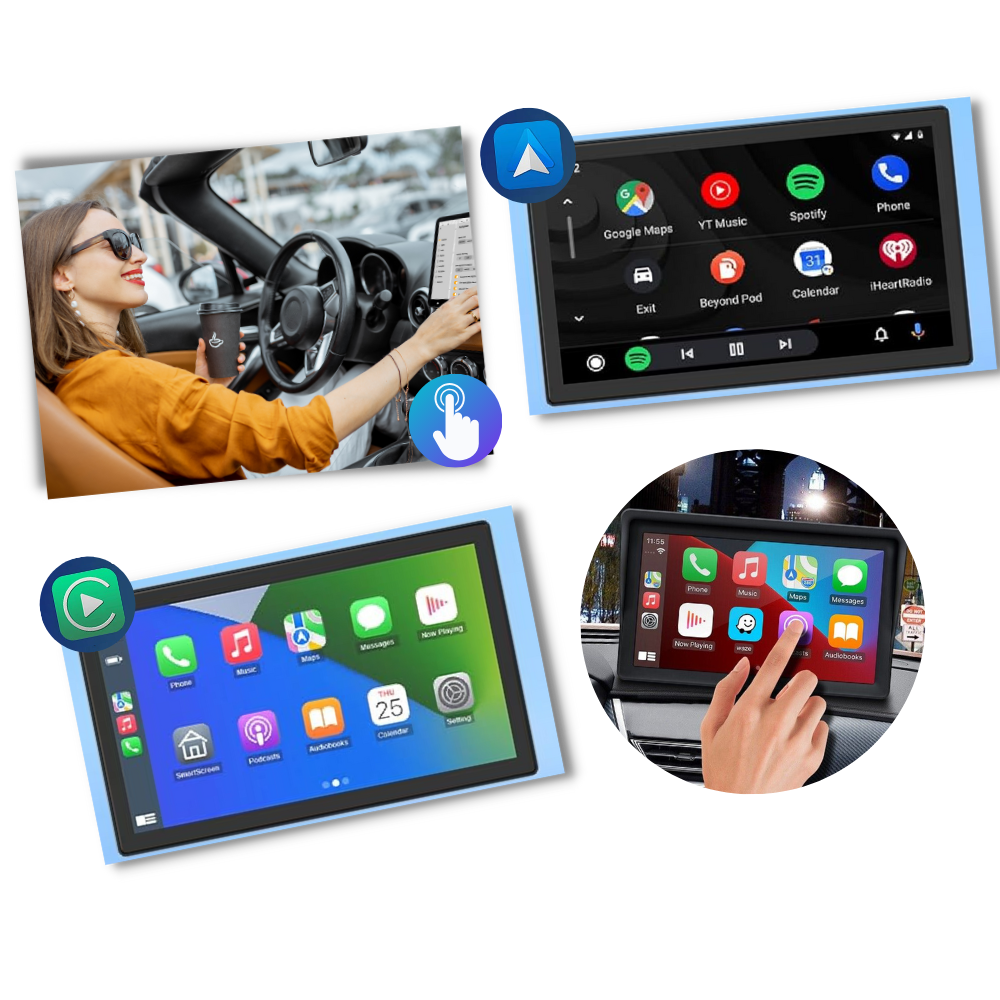 Trådlös carplay med multimedia - Ozerty