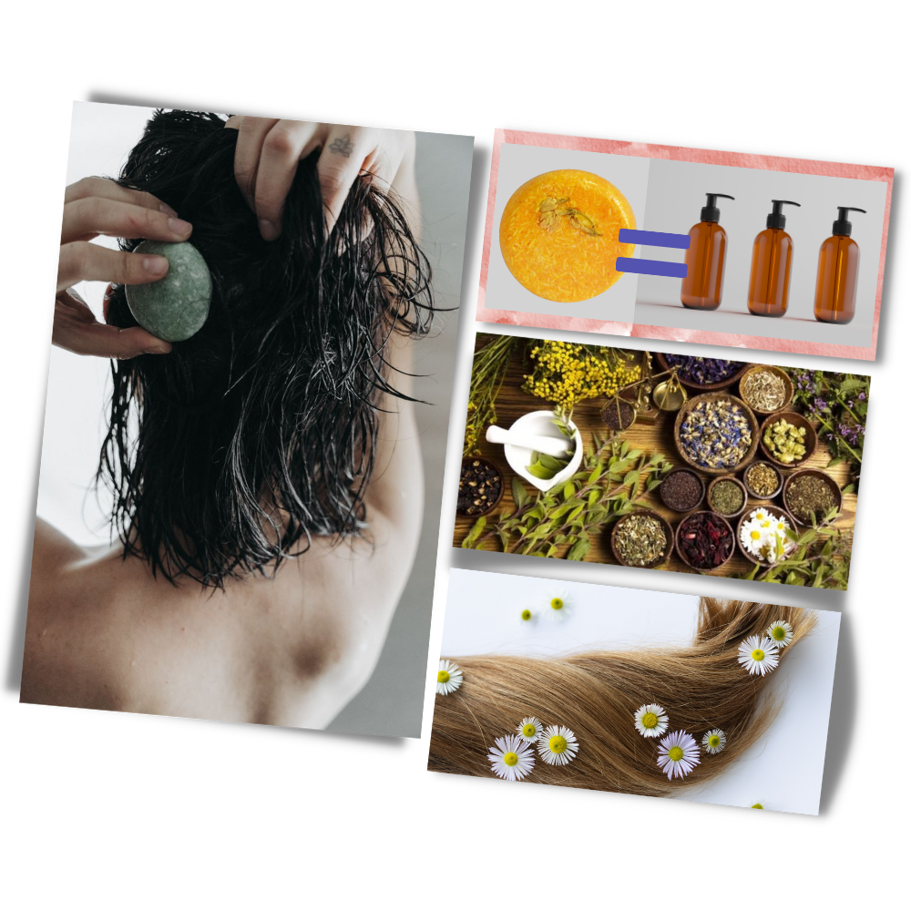 Naturliga schampo- och balsam bars - Ozerty