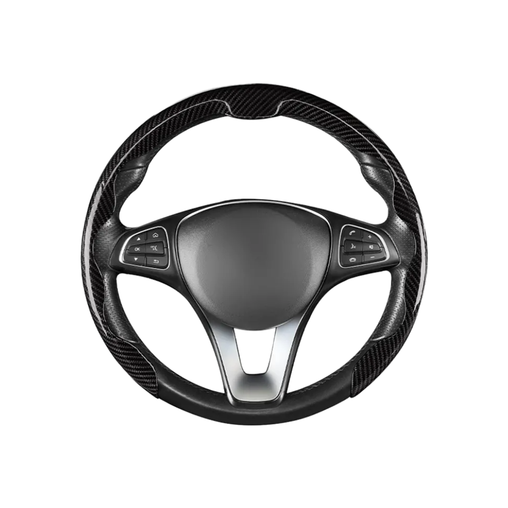 Halkfritt rattöverdrag -Svart - Ozerty