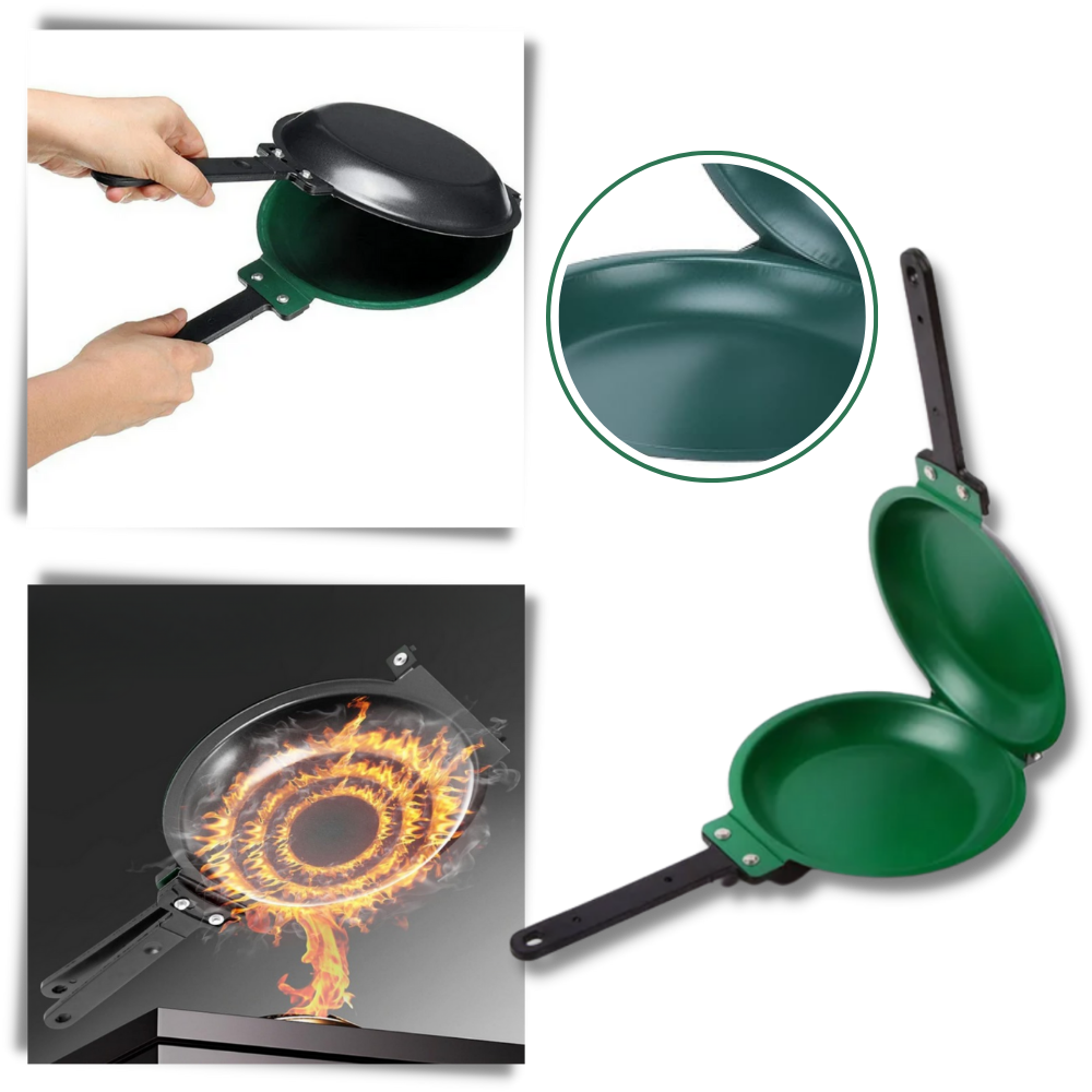 Non-stick dubbelsidig stekpanna - Ozerty