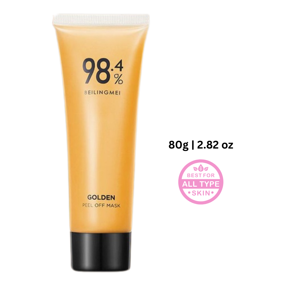 Guld peel off mask med porrengöring - Ozerty